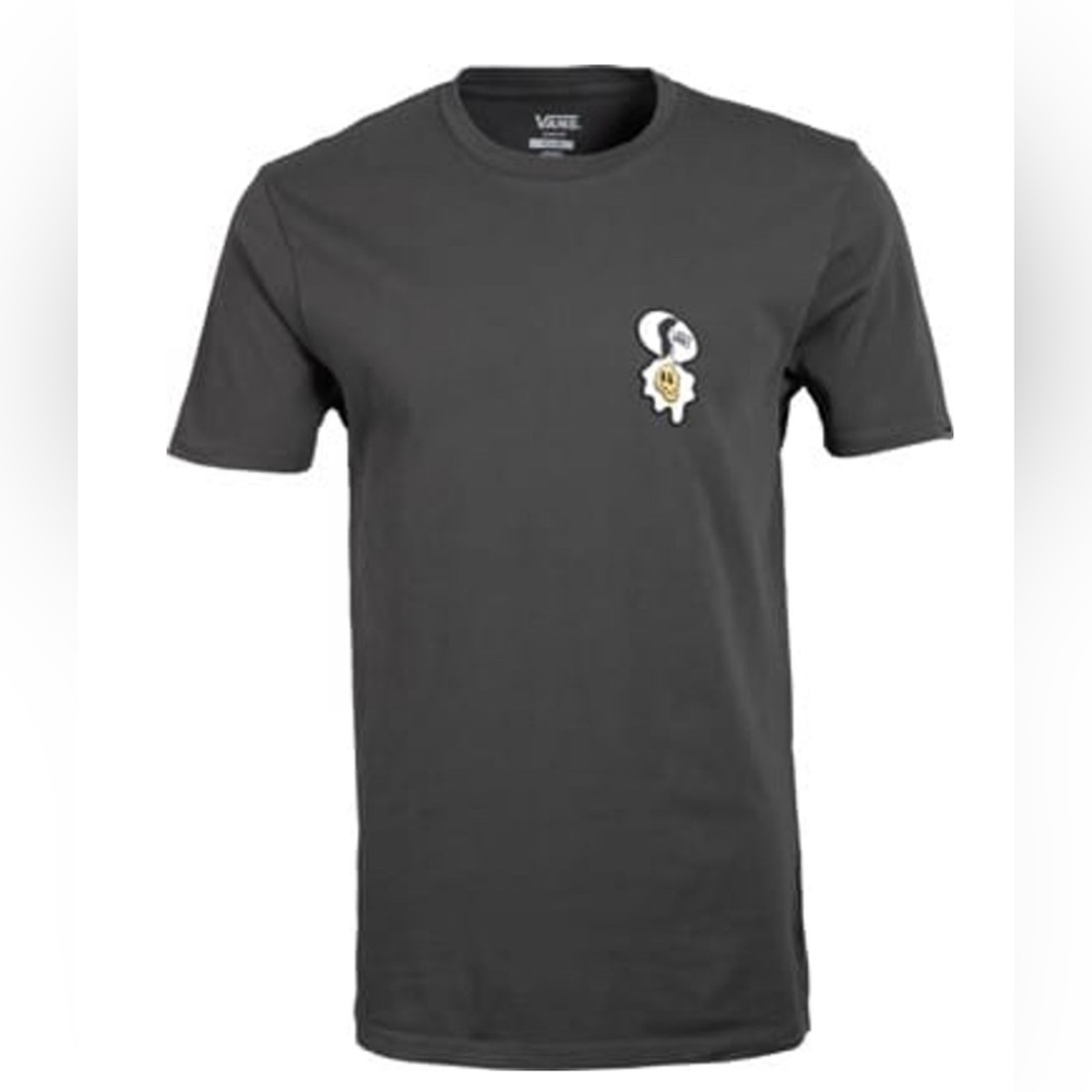 Vans Micro Dazed Egg Short Sleeve T-Shirt – Men’s Small – Charcoal (Slim Fit)